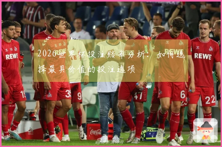 2026世界杯投注赔率分析：如何选择最具价值的投注选项