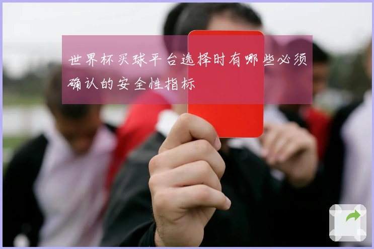 世界杯买球平台选择时有哪些必须确认的安全性指标